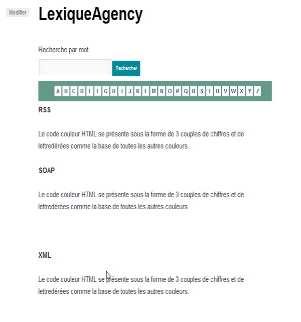 lexiqueAgency